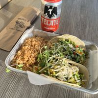 Vegan tacos  at Diego's Barrio Cantina in Middletown