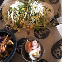 vegan tacos  at Diego's Barrio Cantina in Middletown