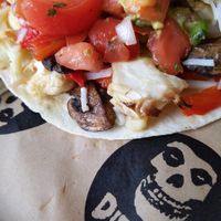 Vegan quesadilla at Diego's Barrio Cantina in Middletown