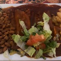 Vegan tamales with pinto beans and pozole.  at Silver Moon Cafe in Santa Rosa