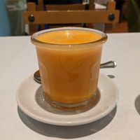 Freshly made natural juice. at Curcuma in Vigo