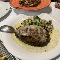 Filled eggplant  at Curcuma in Vigo