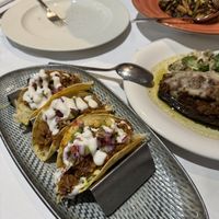 Heura tacos  at Curcuma in Vigo