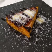Tarta crudivegana at Curcuma in Vigo