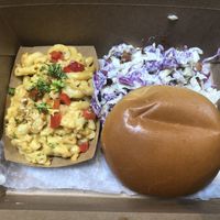 BBQ sandwich and Mac  at Dharma Southern Kitchen in Tampa