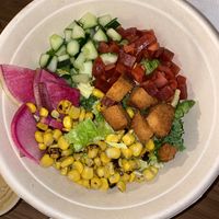 Chopped salad at Dharma Southern Kitchen in Tampa