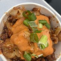 BBQ Califlower   at Dharma Southern Kitchen in Tampa