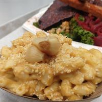 Garlic Mac & Cheese at Dharma Southern Kitchen in Tampa