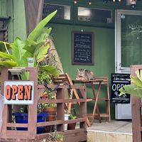   at Cafe Halcyon in Chatan