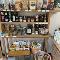 Products sold in the organic store  at Parlor Neppu Asia in Naha