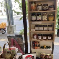 Products sold in the organic store  at Parlor Neppu Asia in Naha