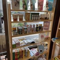 Products sold in the organic store  at Parlor Neppu Asia in Naha