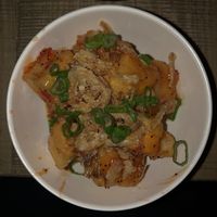 Fried Tofu. Best tofu I've had in my life! at Snack Boys Snack Bar in Milwaukee