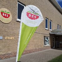 front + entrance at Biobes in Beernem