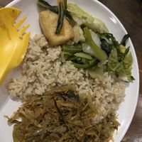 Take away buffet food  #Veganuary at Vegetarian Food in Phitsanulok