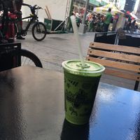 My smoothie, a "High Fibe" at Juice Generation - Astor Place in New York City