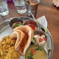 Indian breakfast+ lassi deal for 11GBP at Rooted in Bath