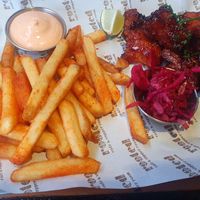 Japanese BBQ Cauliflower Wings at Rooted in Bath