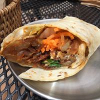 Mushroom meat at Palm Tree in Busan