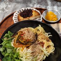 Korean zoodles at Palm Tree in Busan