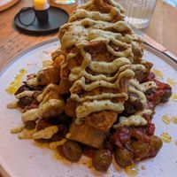 Spicy seitan at Marley's in Folkestone