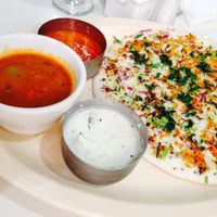 Woodland Veg Uthappam at Woodlands in Artesia