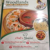 Menu pg 1 at Woodlands in Artesia