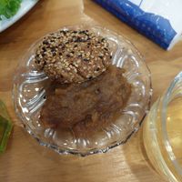 Dessert vegan at A Praça in Sintra