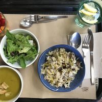 Vegan lunch  at A Praça in Sintra