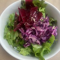 Side salad   at A Praça in Sintra