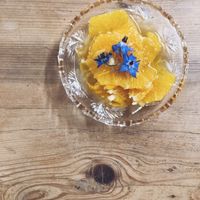 Dessert  at A Praça in Sintra