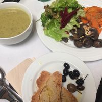 Vegan meal of the day at A Praça in Sintra