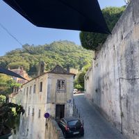 View from the terrace  at A Praça in Sintra