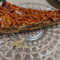 almond pie at A Praça in Sintra