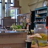 Kitchen at A Praça in Sintra