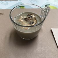 Mushroom soup at A Praça in Sintra