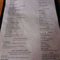 Menu page 4 at The Wolf Cafe in Ballwin