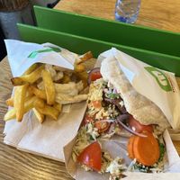   at Maoz in The Hague