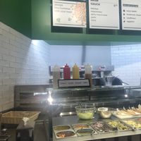 Counter at Maoz in The Hague
