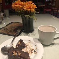 Yummy dessert experience with chai!  at Natural Oasis Cafe in Rochester