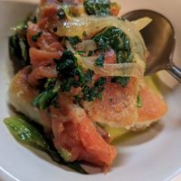 Gnocchi at Natural Oasis Cafe in Rochester