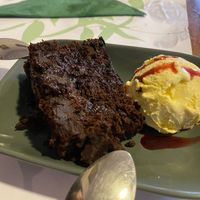 Brownie at A Porta Verde in Santiago De Compostela