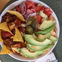 Mexican bowl  at A Porta Verde in Santiago De Compostela