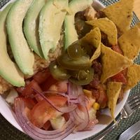 Burrito bowl   at A Porta Verde in Santiago De Compostela