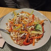 Wok de chili at A Porta Verde in Santiago De Compostela
