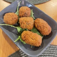 Croquettes (1/2 portion)  at A Porta Verde in Santiago De Compostela