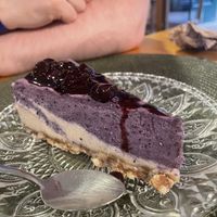 Blueberry frozen cake  at A Porta Verde in Santiago De Compostela