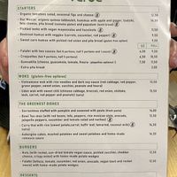 Full menu  at A Porta Verde in Santiago De Compostela
