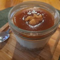Vegan Cheesecake at A Porta Verde in Santiago De Compostela