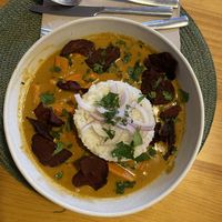 Thai curry   at A Porta Verde in Santiago De Compostela